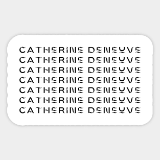 Catherine Deneuve Sticker